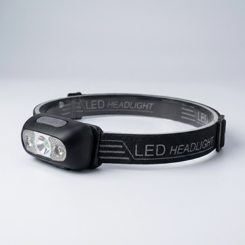 Lampa de cap reincarcabila LED pentru camping