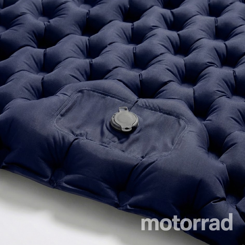 Saltea gonflabilă dublă pentru 2 persoane cort, pompă picior, compactă